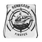 Renegade Pirates Logo Drawstring Bag